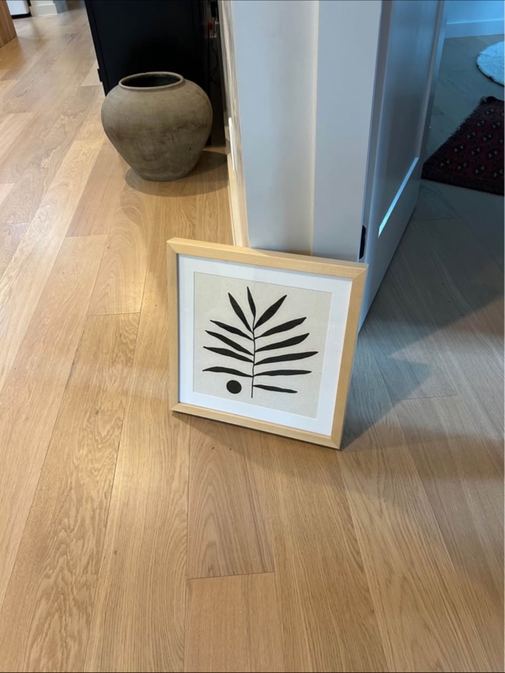 Framed art print 15”x15”